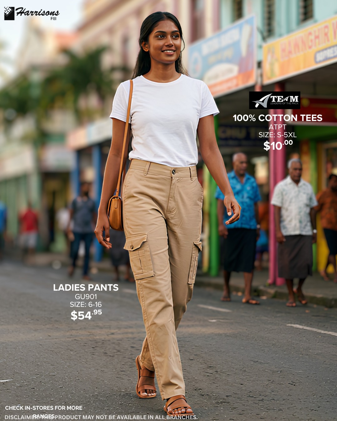 Ladies Pants & Cotton Tees