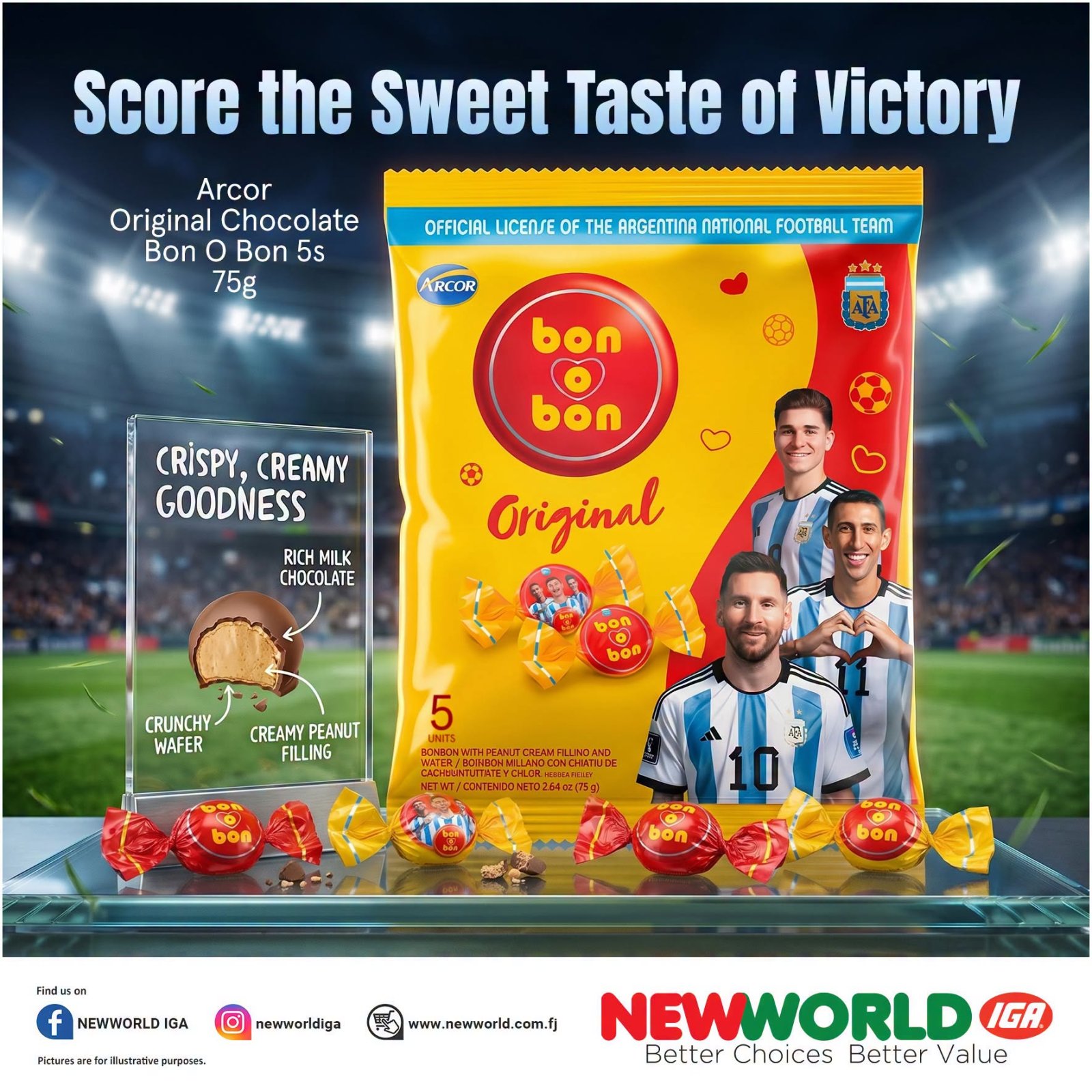Score the Sweet Taste of Victory