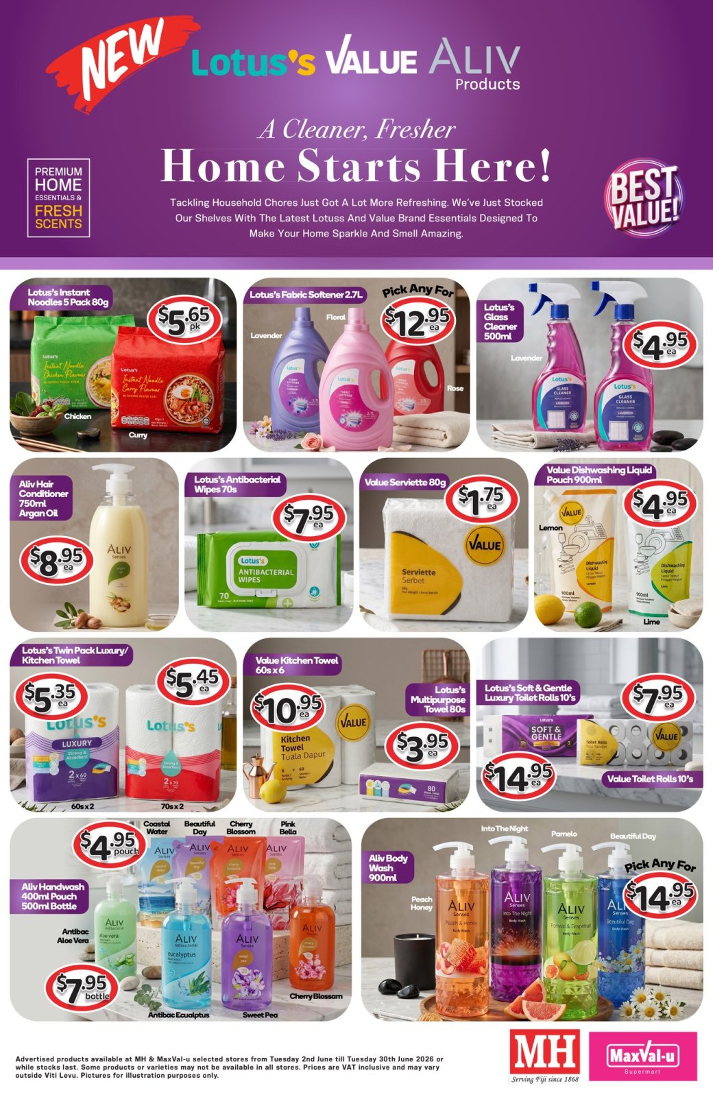 Lotus's Value Ally Products - Home Essentials - Page 1