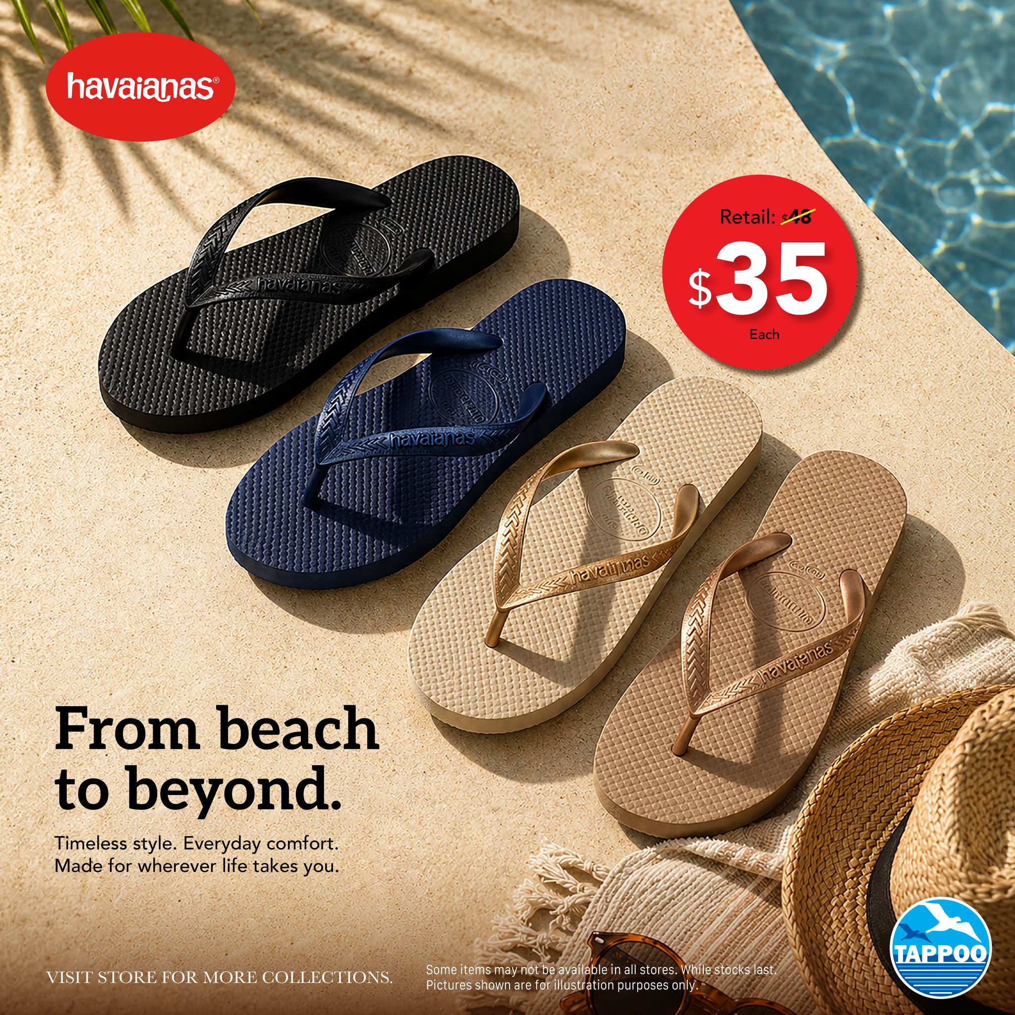 Havaianas Flip-Flops - Mother's Day Gift