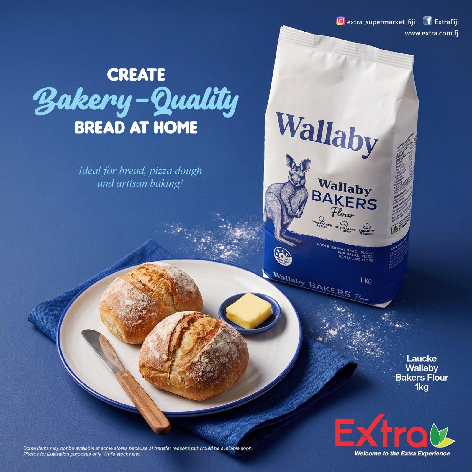 Laucke Wallaby Bakers Flour 1kg
