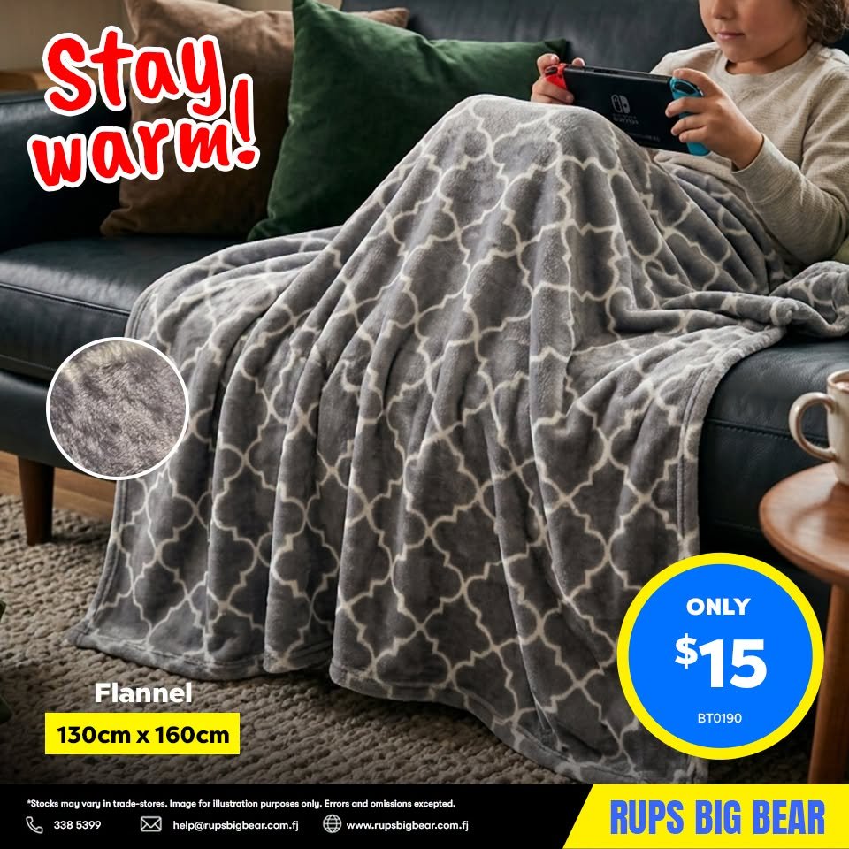 Flannel Blanket 130cm x 160cm