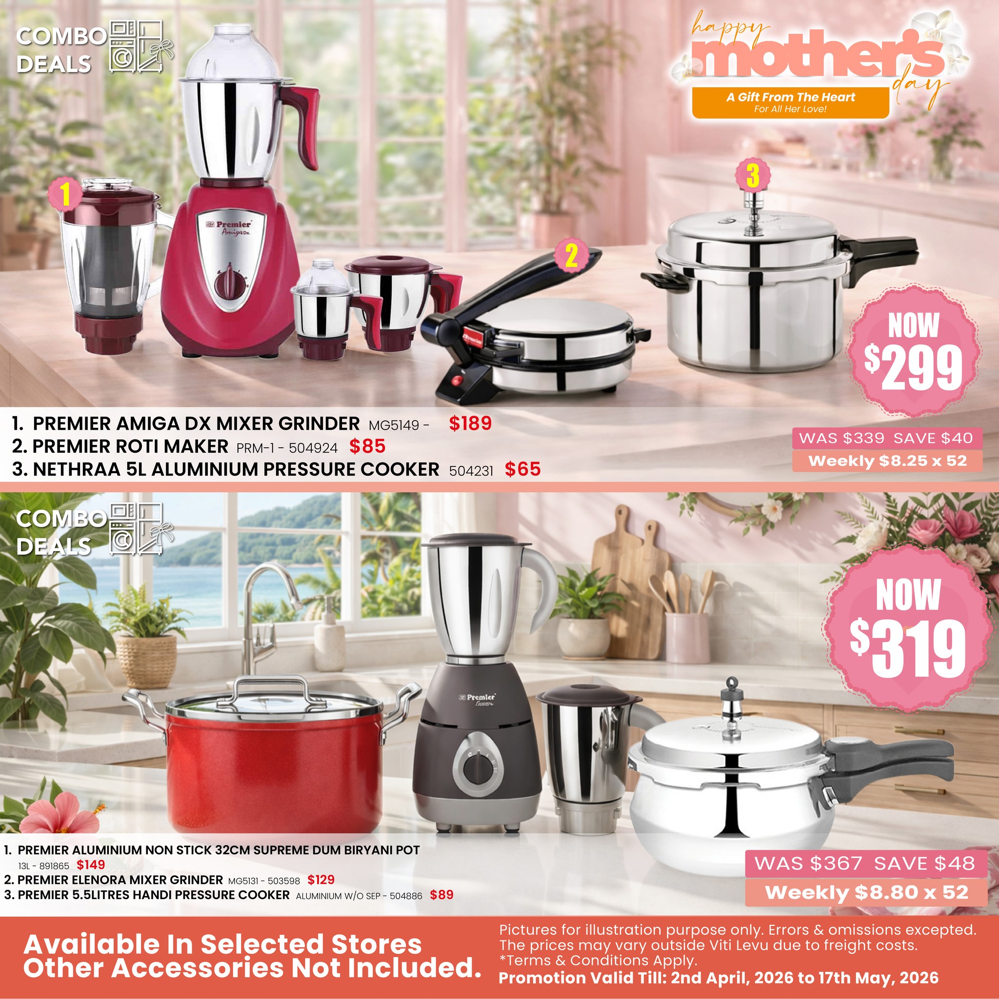 Mother's Day Kitchen Combo Deals