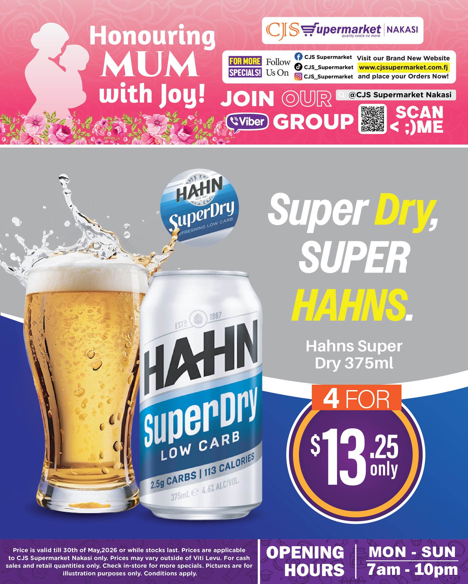 Hahns Super Dry 375ml