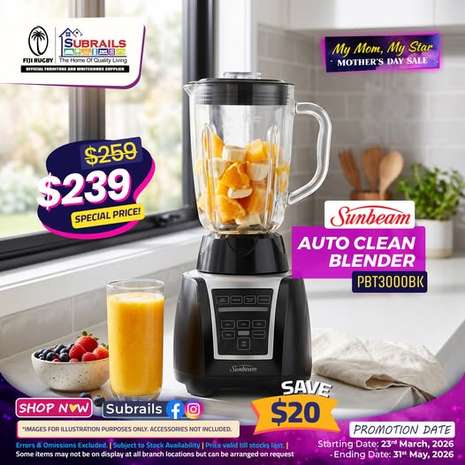 Sunbeam Auto Clean Blender Mother's Day Sale
