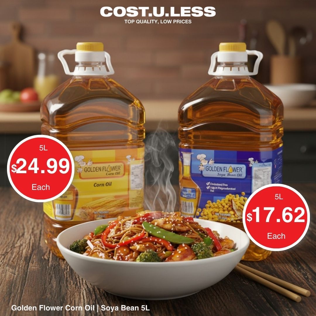 Golden Flower Corn Oil & Soya Bean Oil 5L