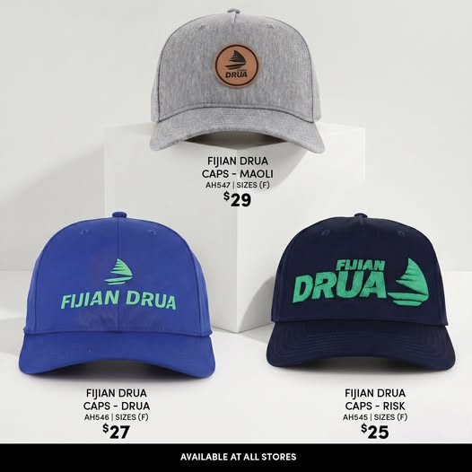Fijian Drua Caps Collection
