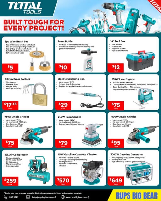 Total Tools - Built Tough for Every Project