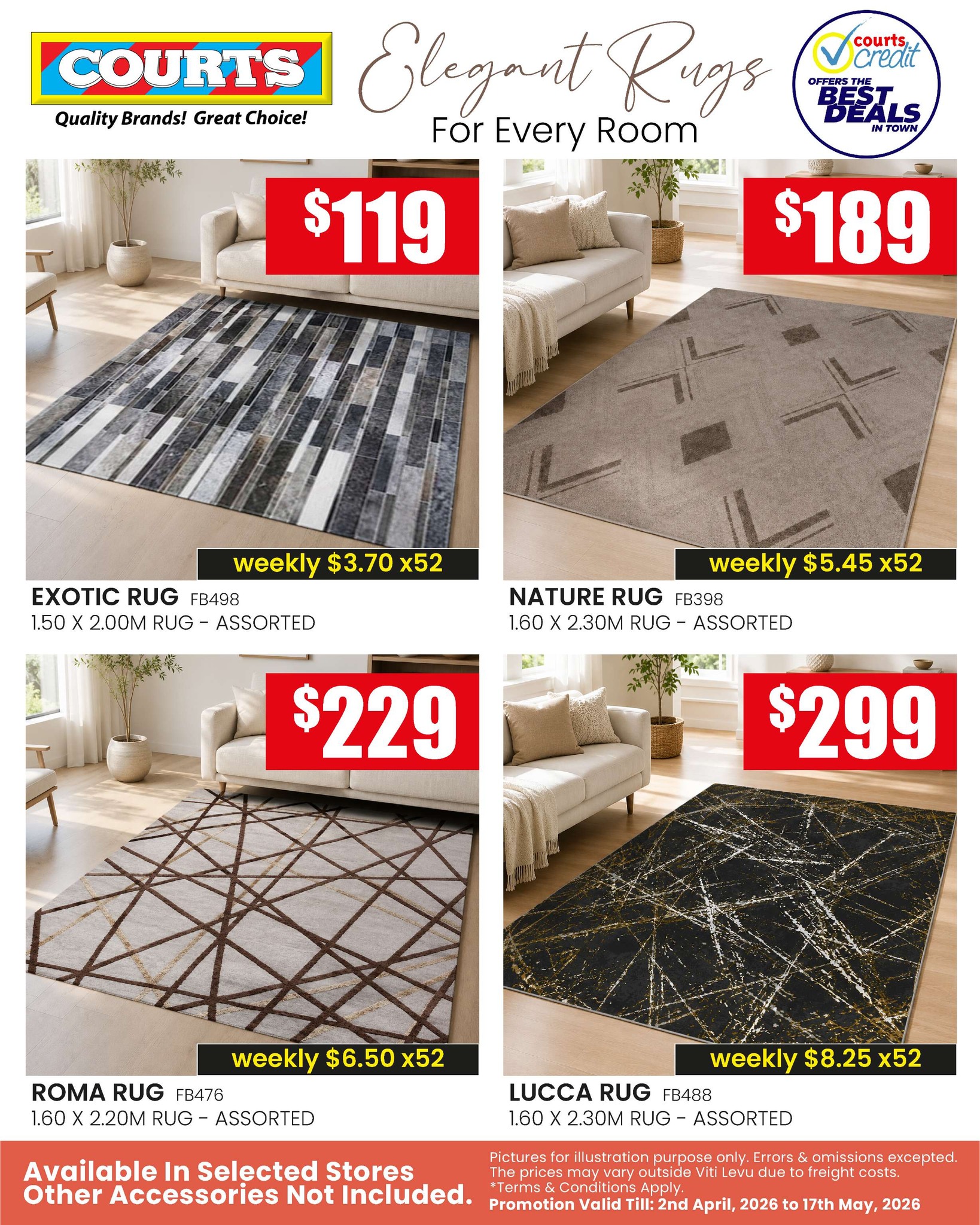 Elegant Rugs For Every Room