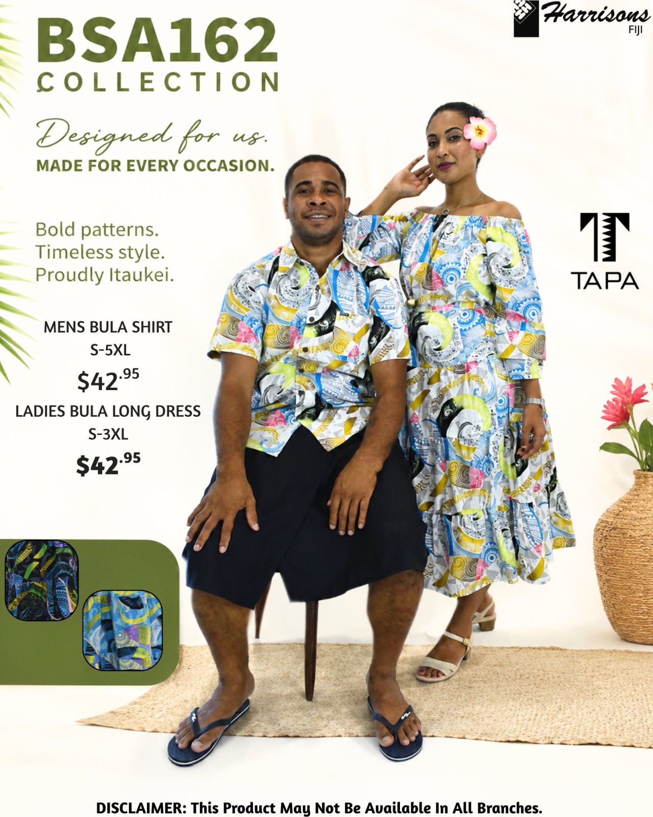 BSA162 Collection - Bula Shirts & Dresses - Page 1