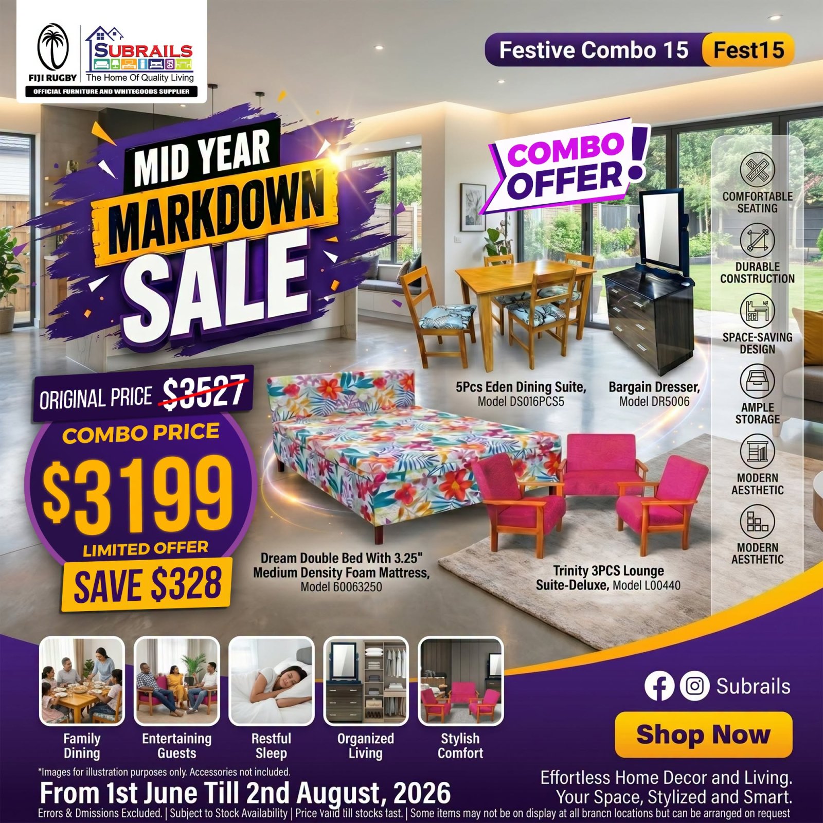 Festive Combo 15 Mid Year Markdown Sale