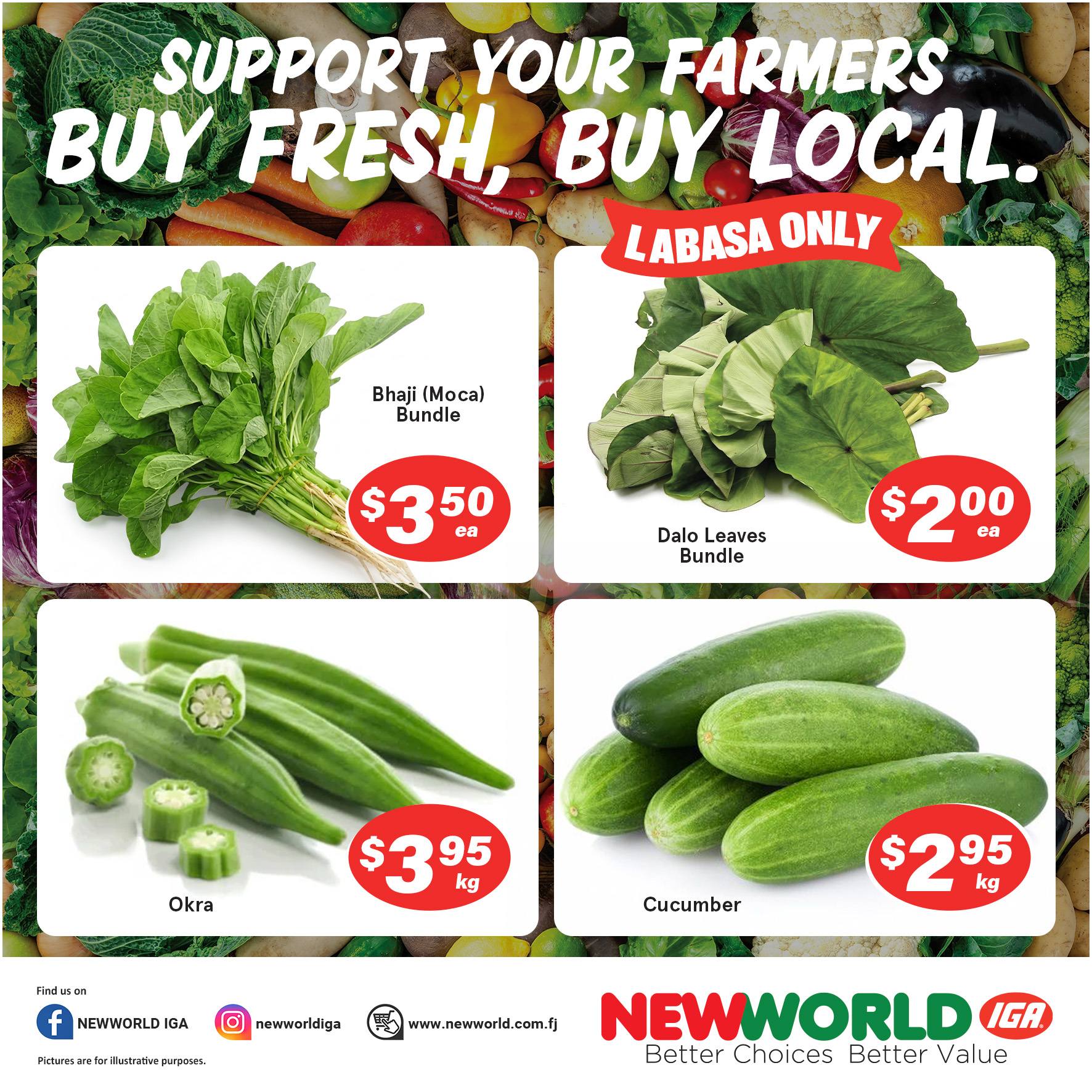 Fresh Local Produce – Labasa Only