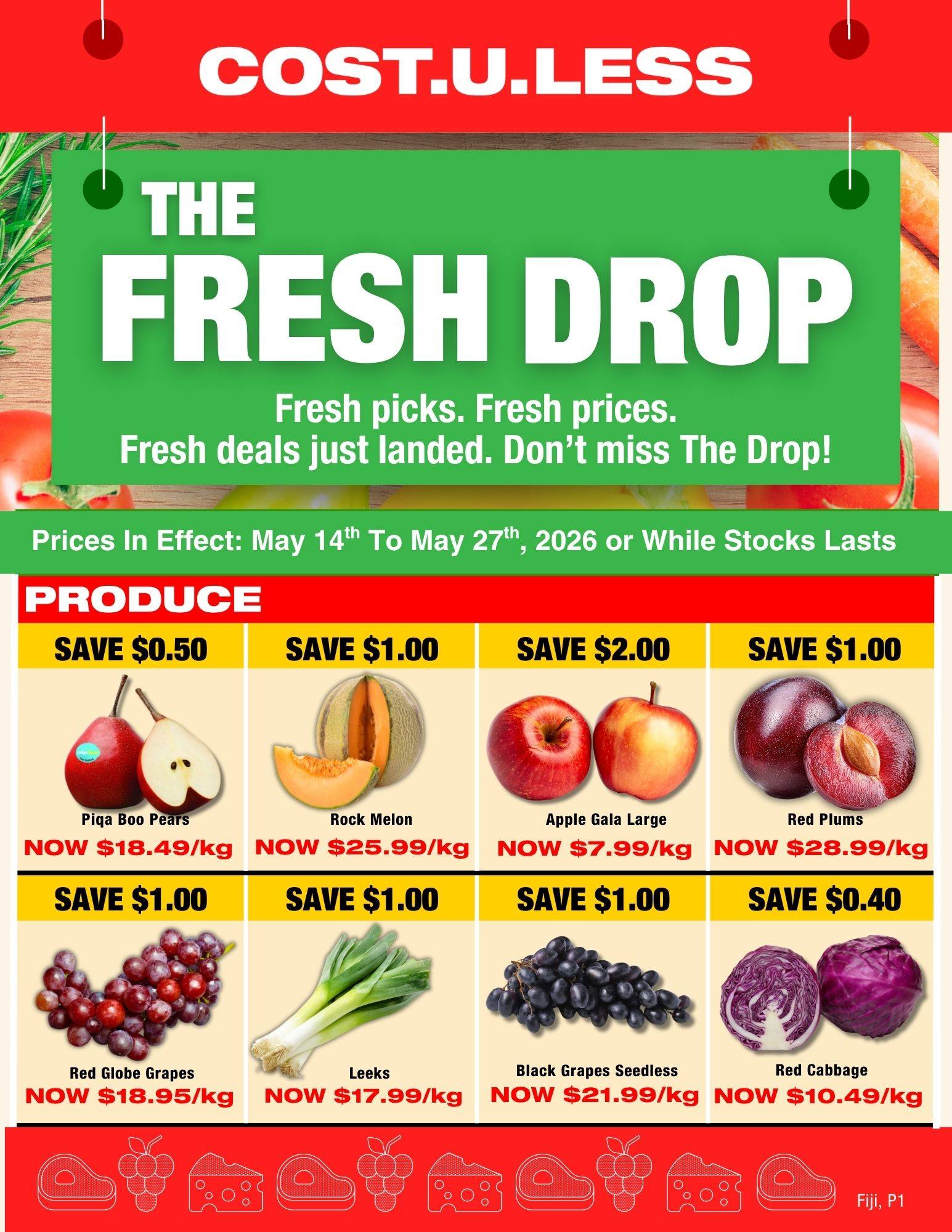 The Fresh Drop - Produce Specials