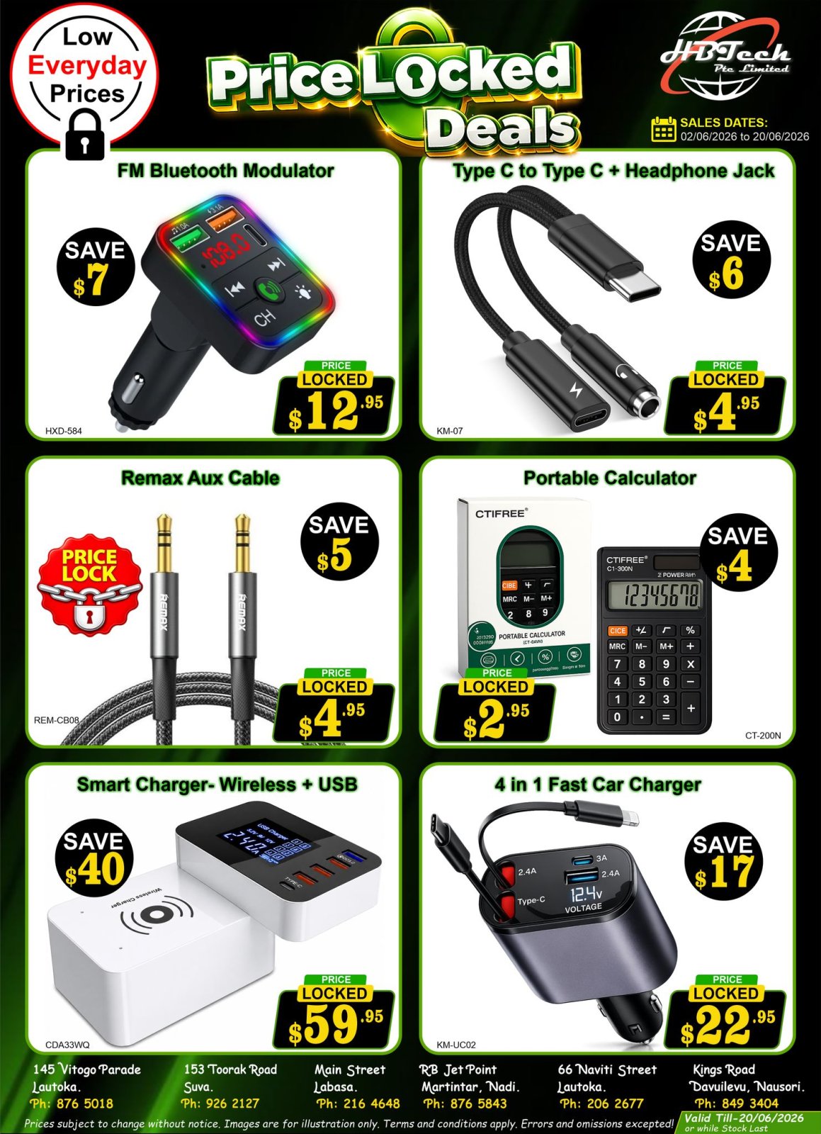 Price Locked Deals - Electronics & Accessories - Page 1