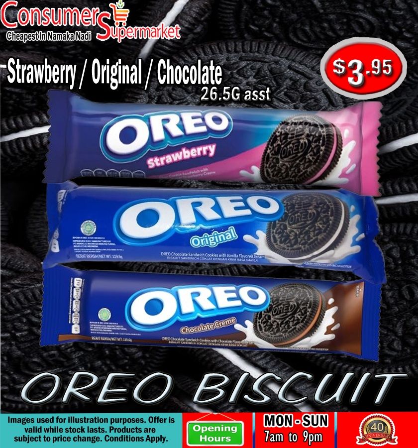 Oreo Biscuit - Strawberry / Original / Chocolate