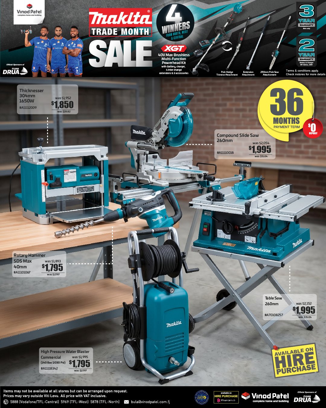Makita Trade Month Sale – Power Tools & Equipment - Page 1