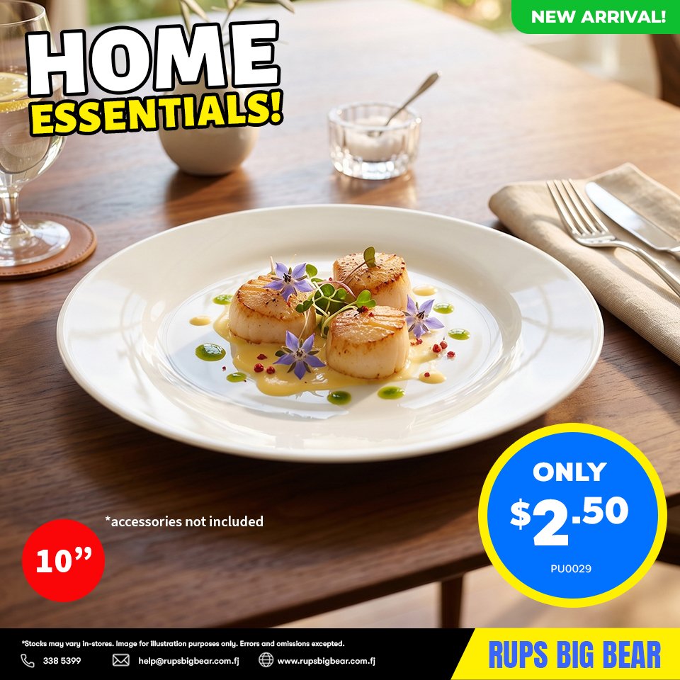 10" Home Essentials Dinner Plate