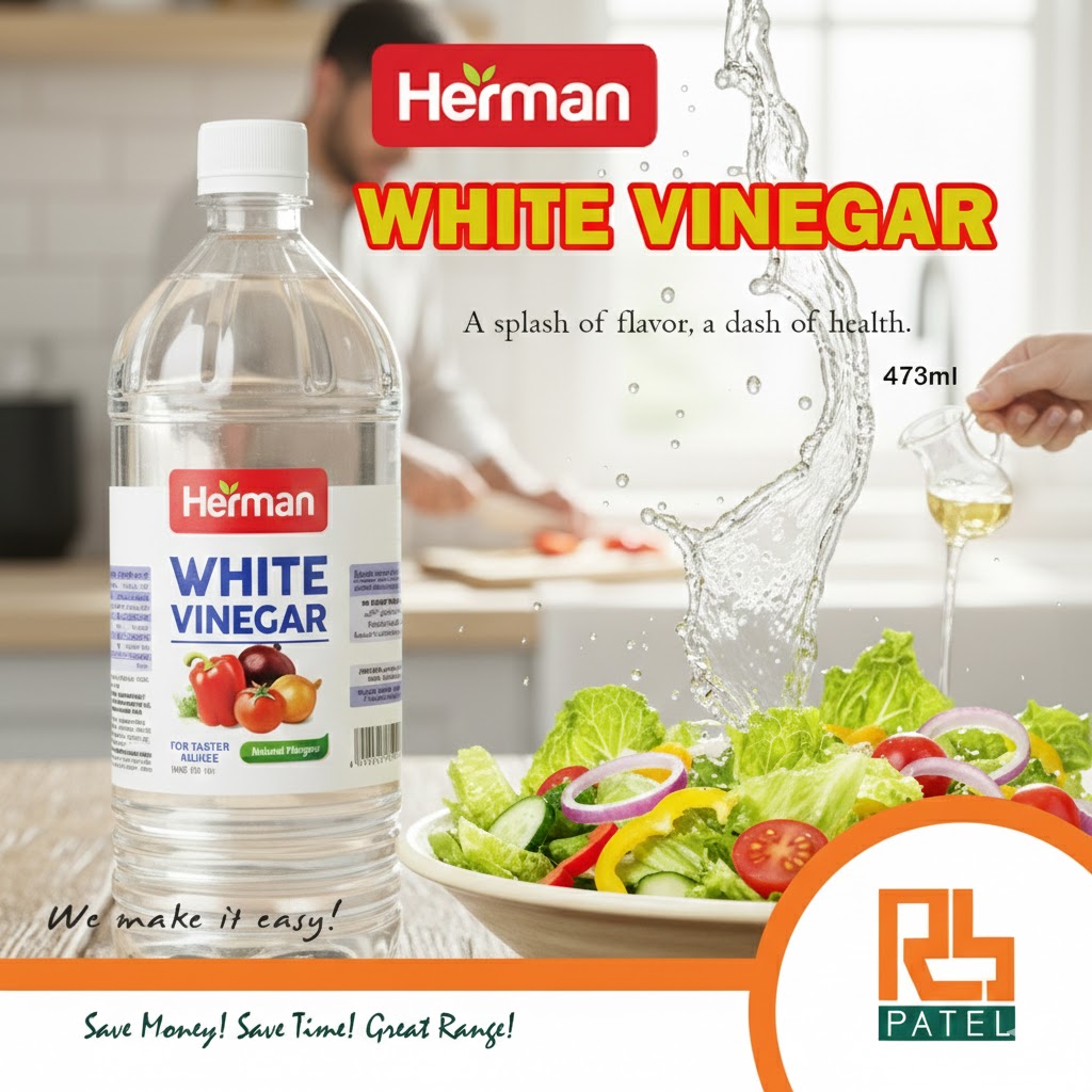 Herman White Vinegar 473ml