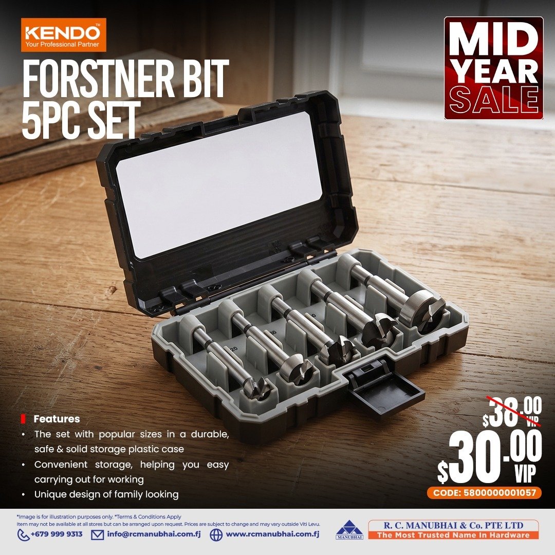 Forstner Bit 5PC Set