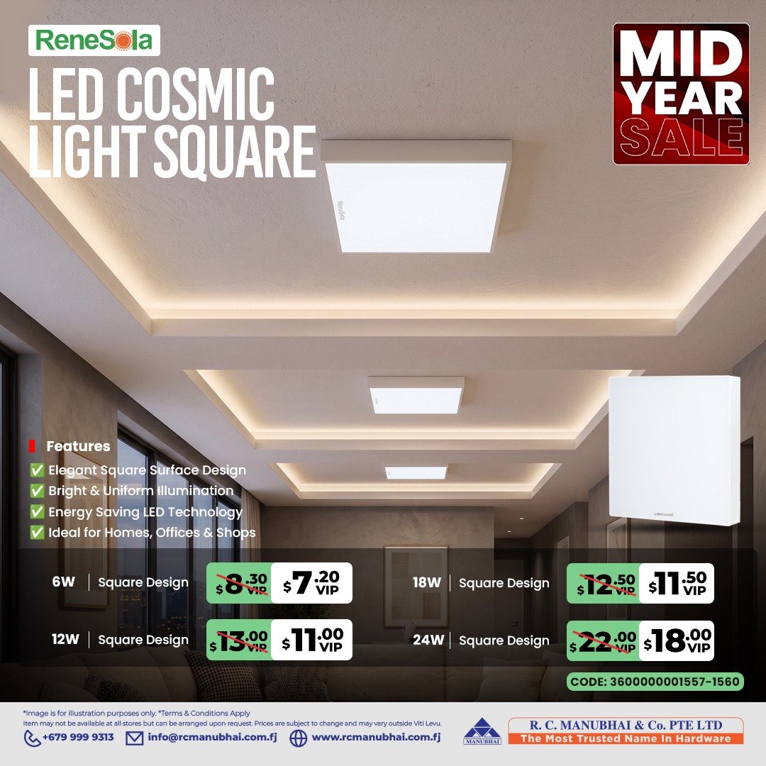 LED Cosmic Light Square - Page 1