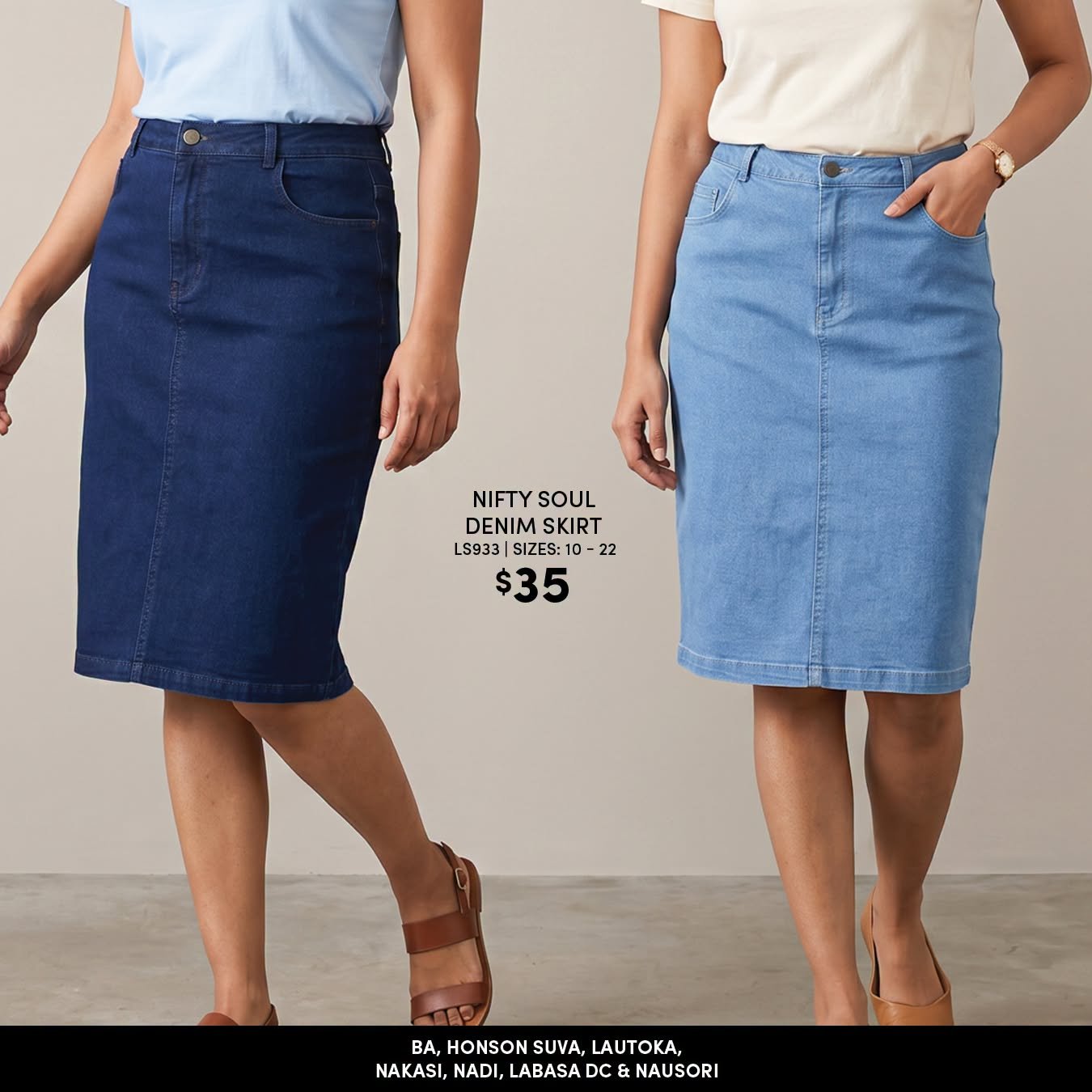 Nifty Soul Denim Skirt