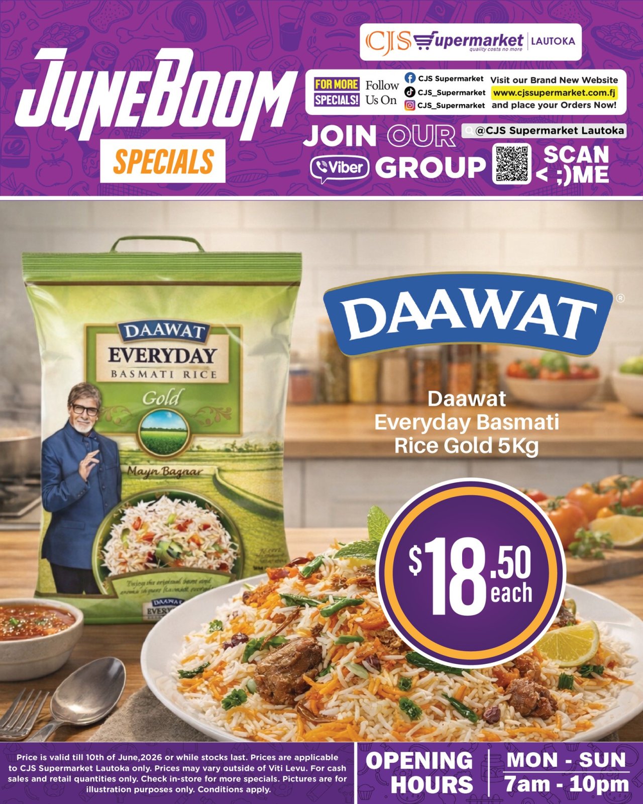 Daawat Everyday Basmati Rice Gold 5kg