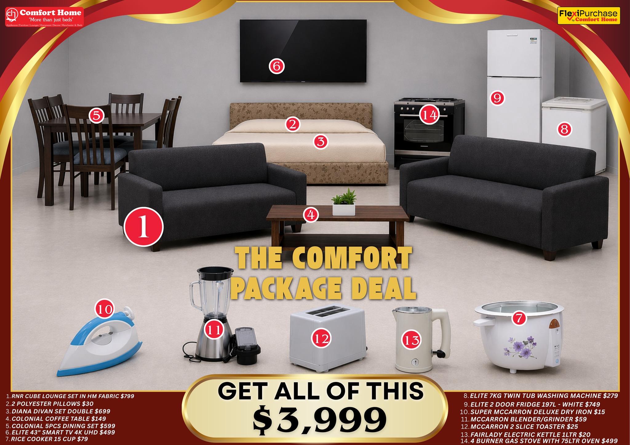 The Comfort Package Deal