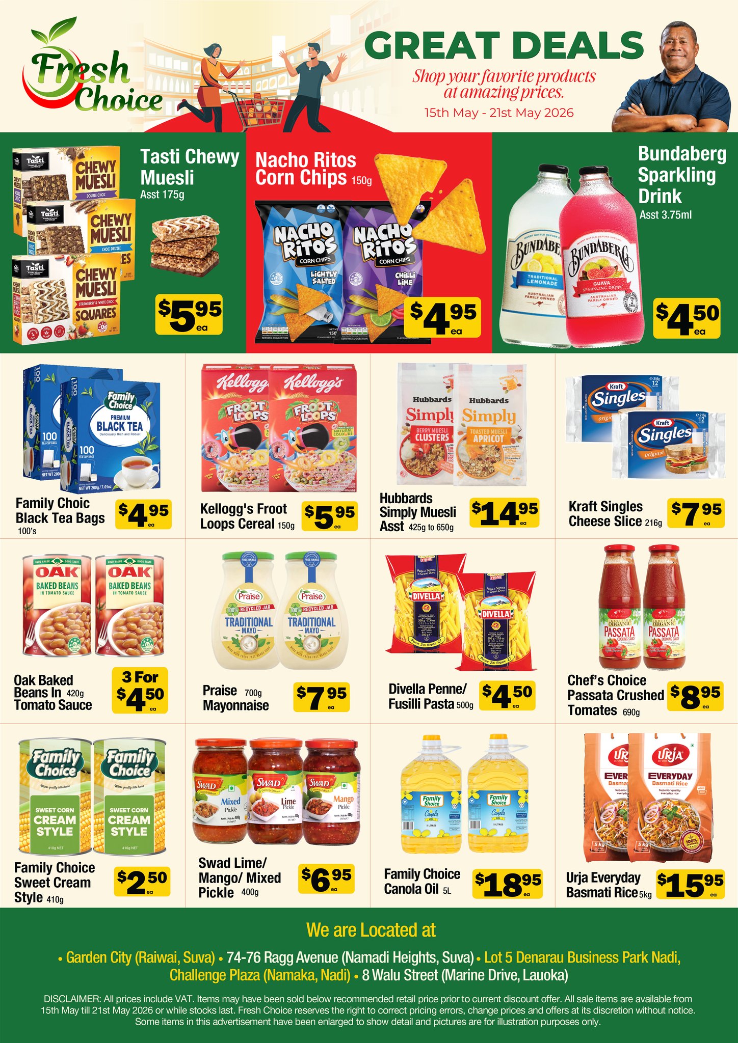 Great Deals - Fresh Choice Weekly Specials
