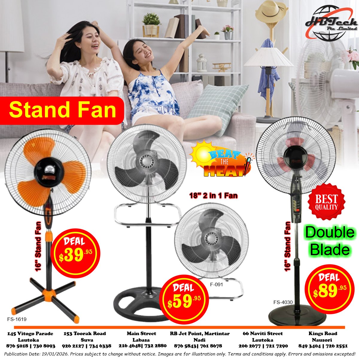 Stand Fans - Beat the Heat