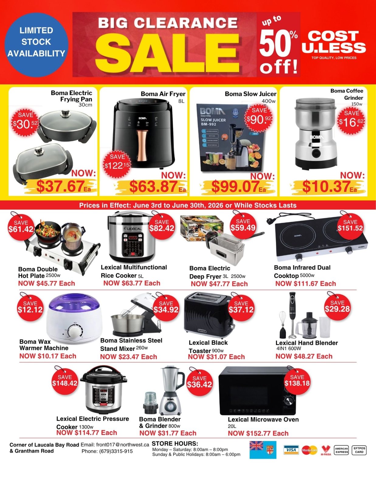 Big Clearance Sale - Up to 50% Off Kitchen Appliances - Page 1