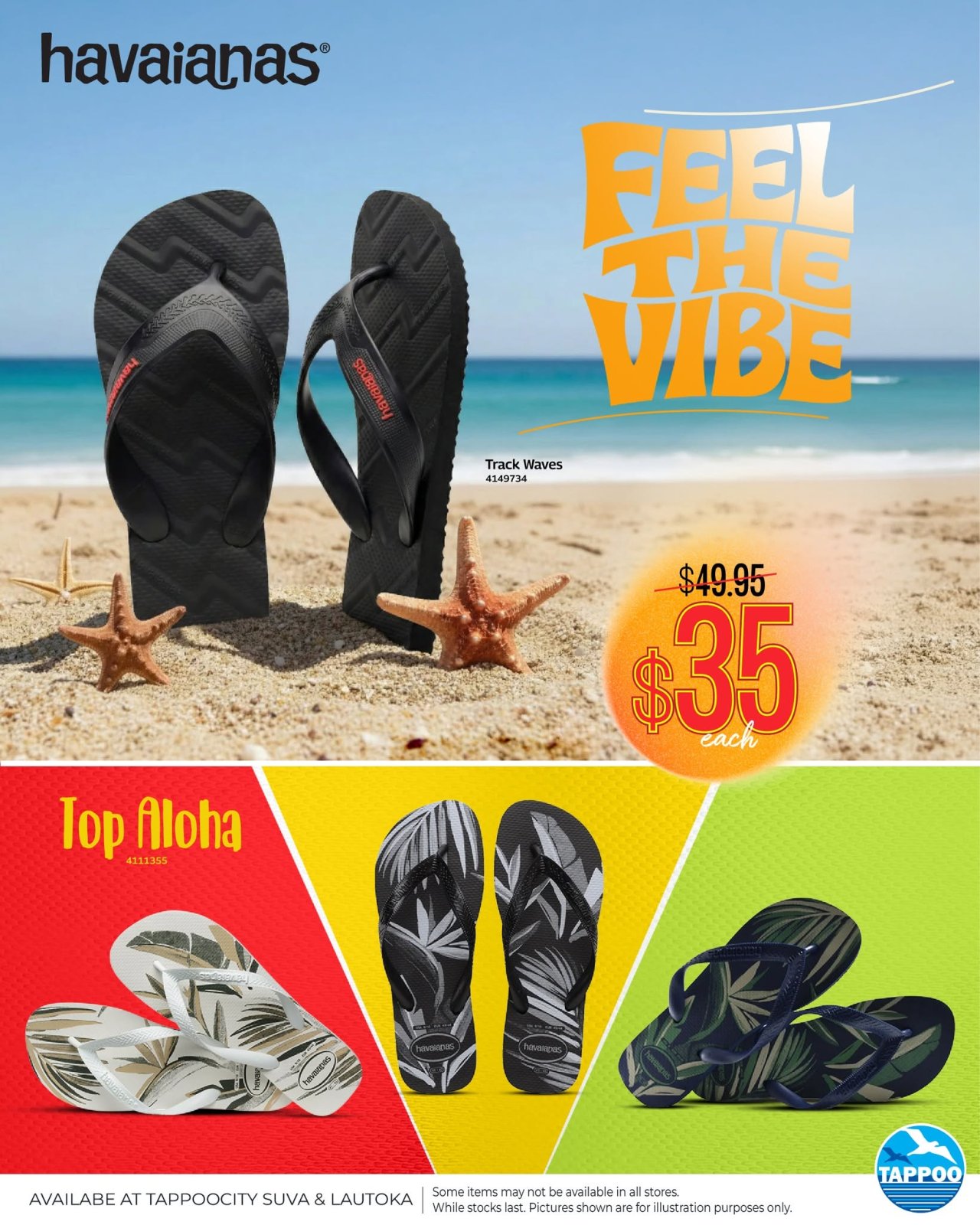 Havaianas Feel The Vibe Collection