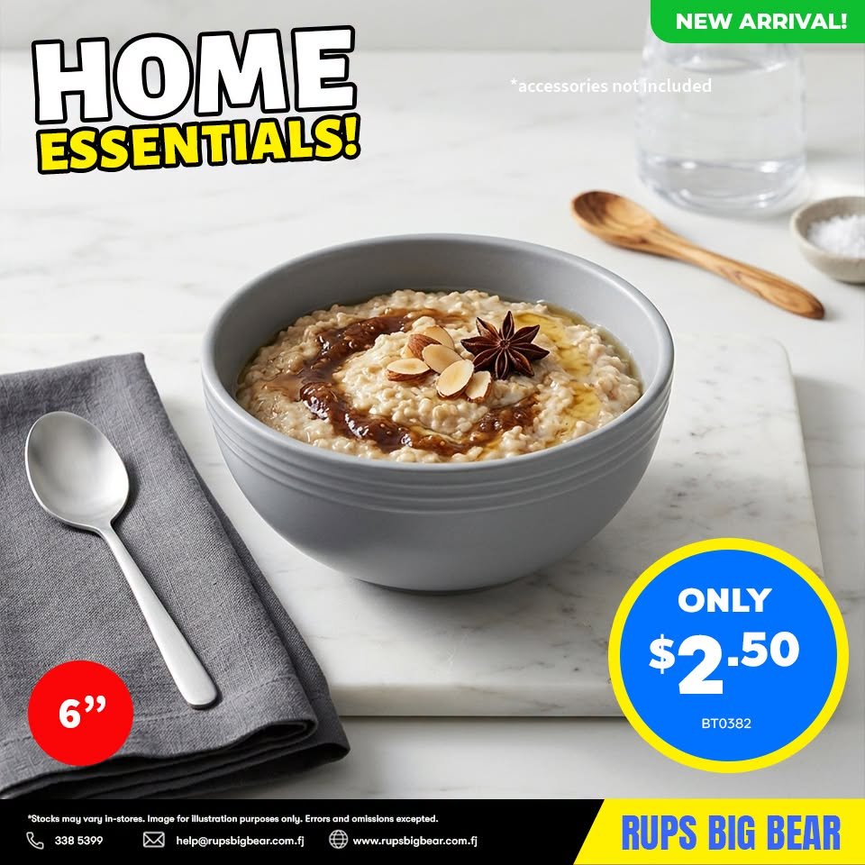 6" Grey Bowl - Home Essentials