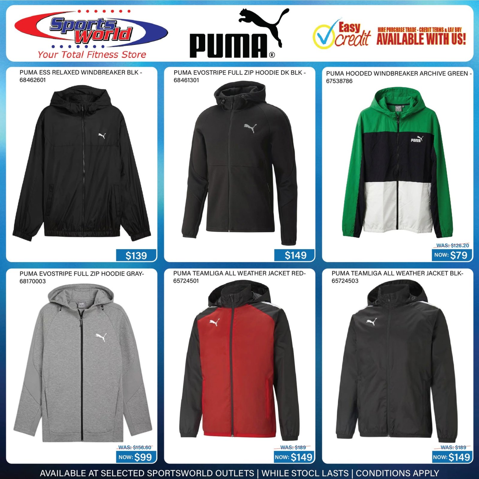 PUMA Windbreakers & Hoodies Sale