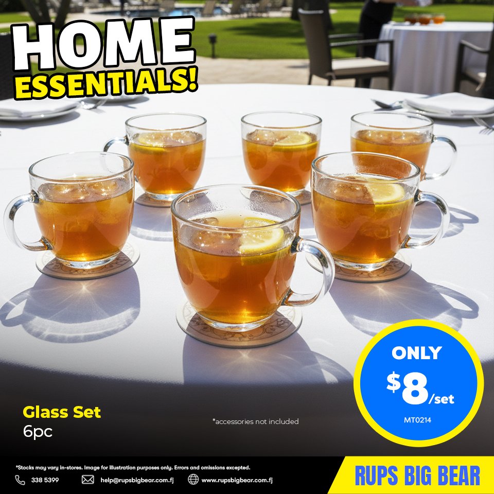 Glass Set 6pc