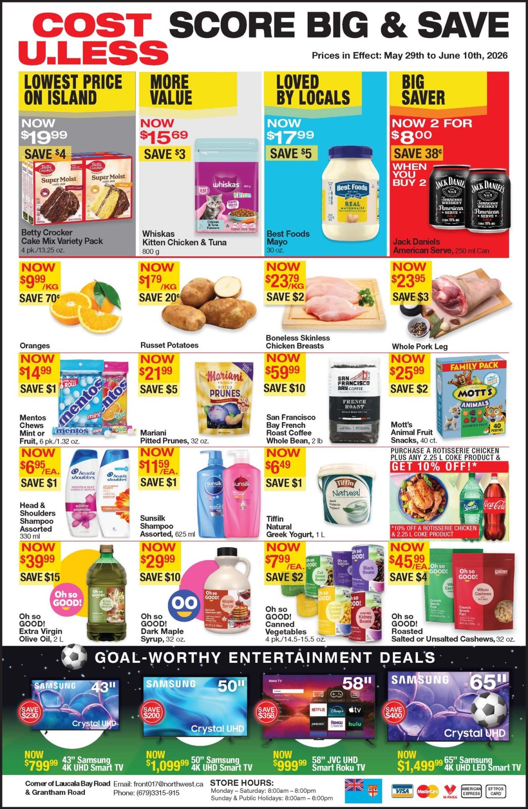 Score Big & Save – Multi-Product Weekly Specials - Page 1
