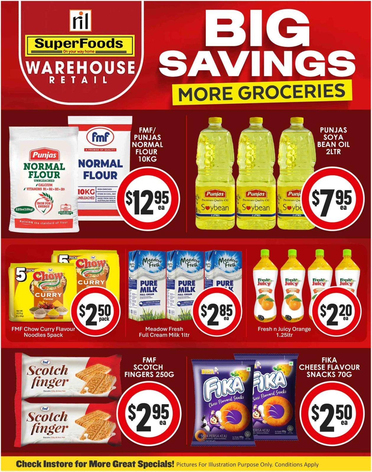 Big Savings - More Groceries - Page 1