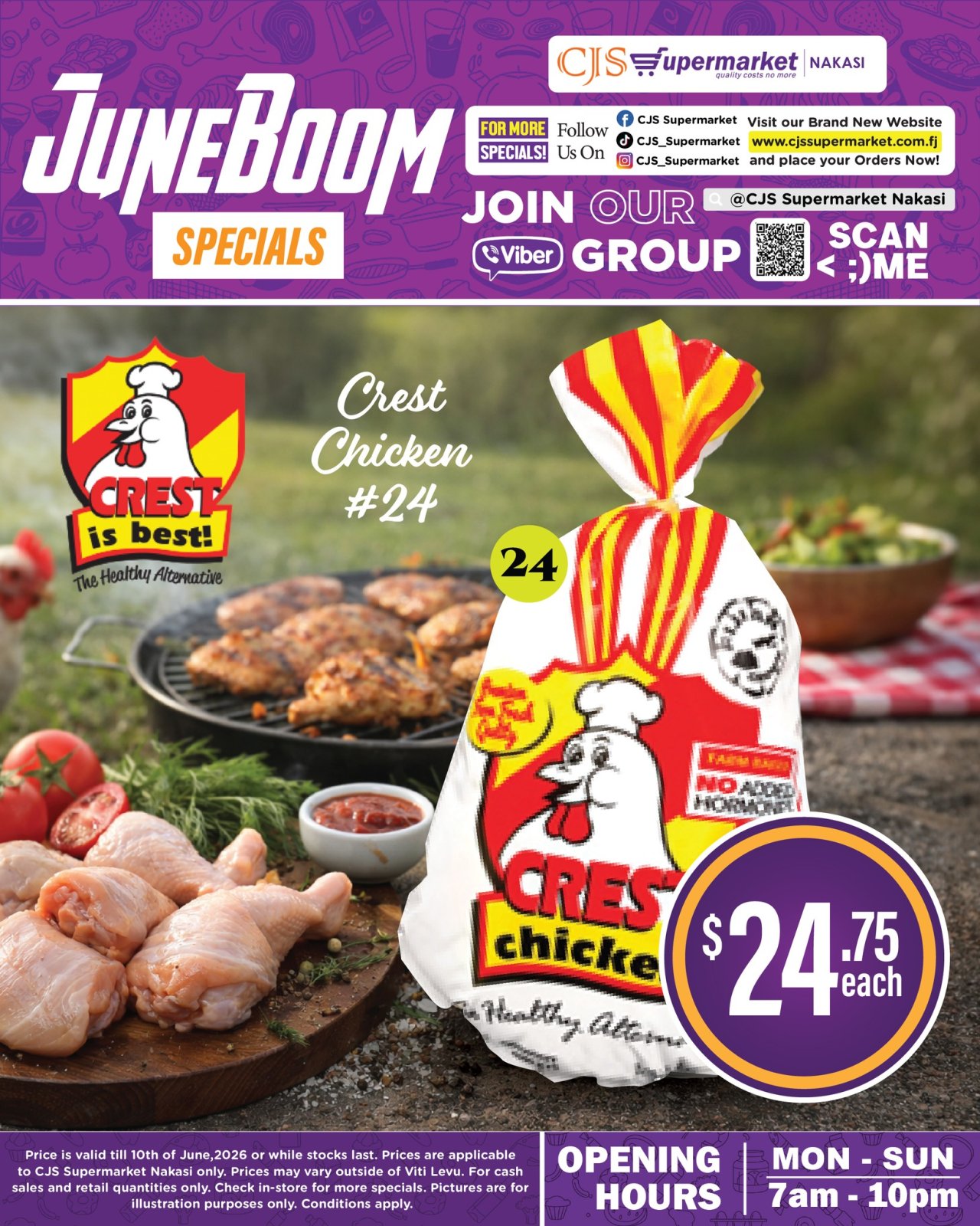 Crest Chicken #24