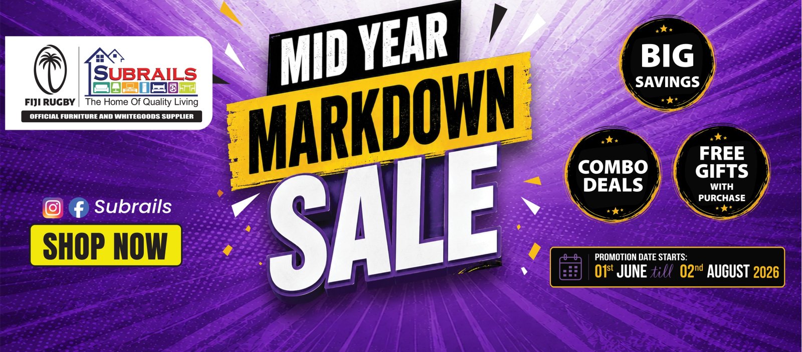 Mid Year Markdown Sale